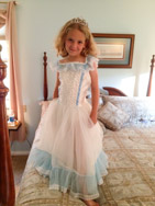 When kids visit, they love to dressup!  (McKenna, July 2013)